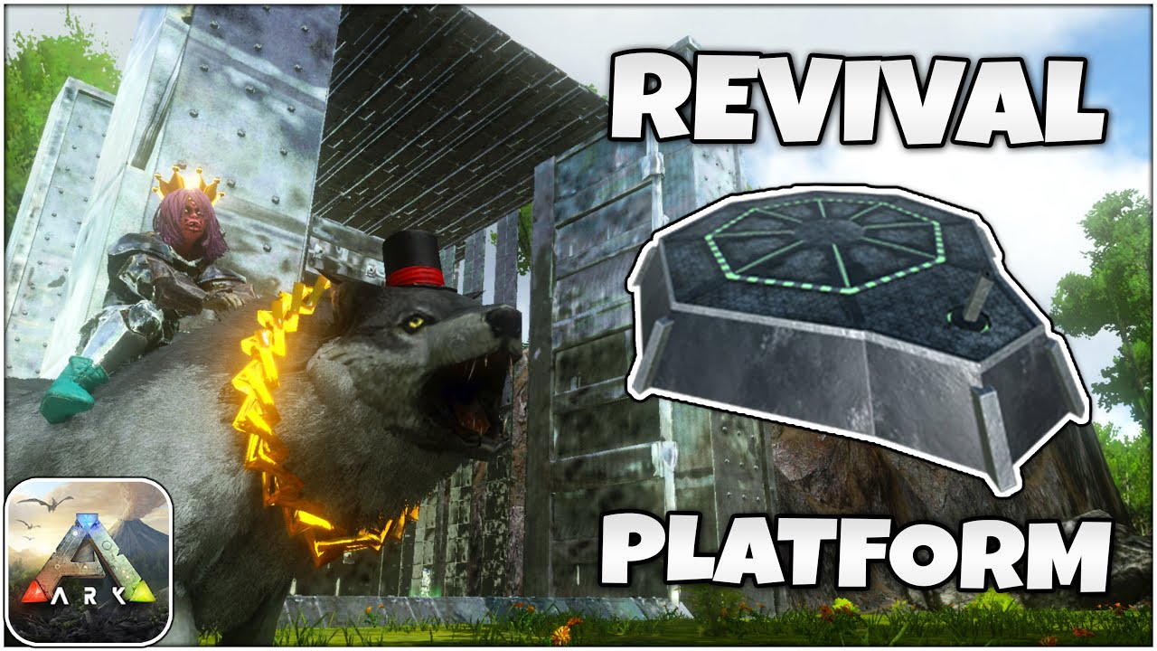 REVIVAL PLATFORM TAMING PEN Tutorial! | ARK Survival Evolved Mobile