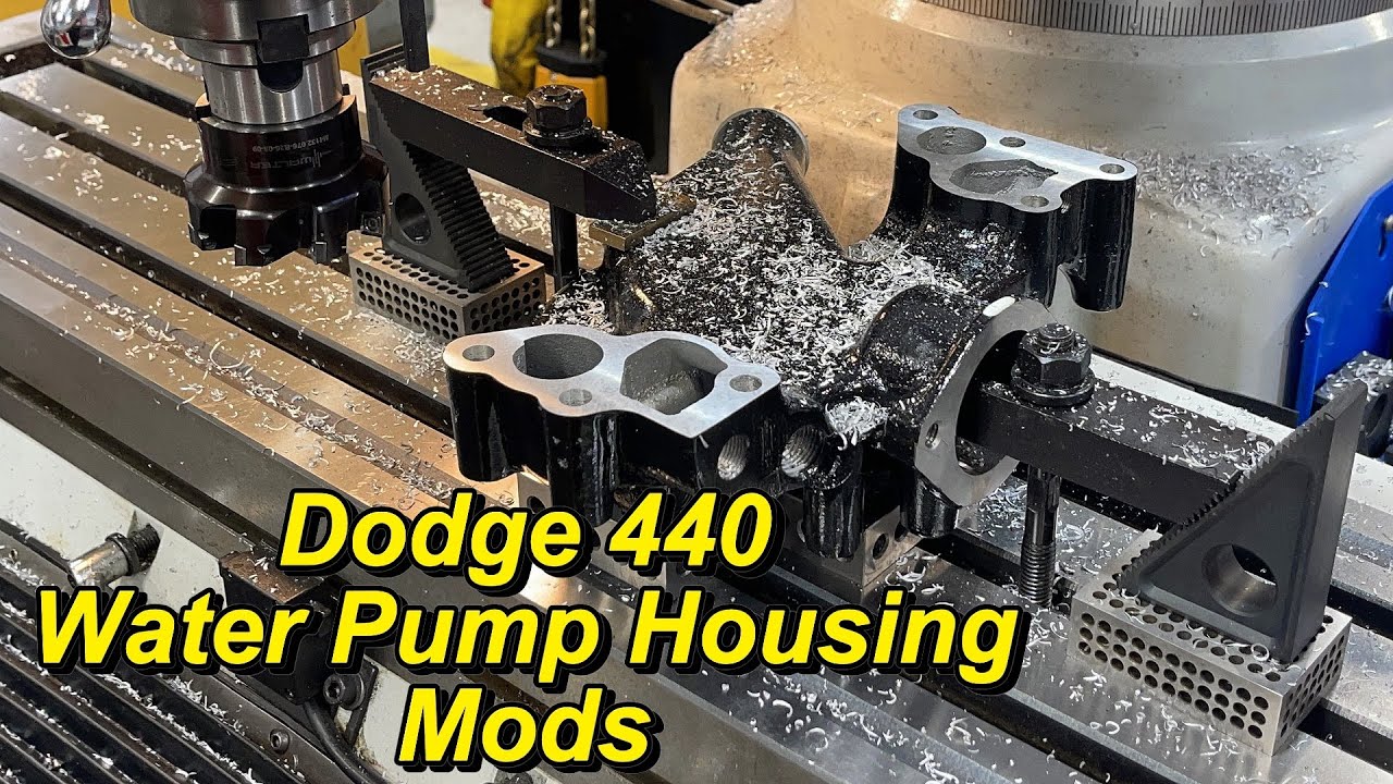 Mopar Water Pump Housing - Machining .240