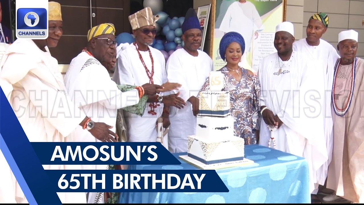 Ex-Ogun Governor; Amosun Marks 65th Birthday