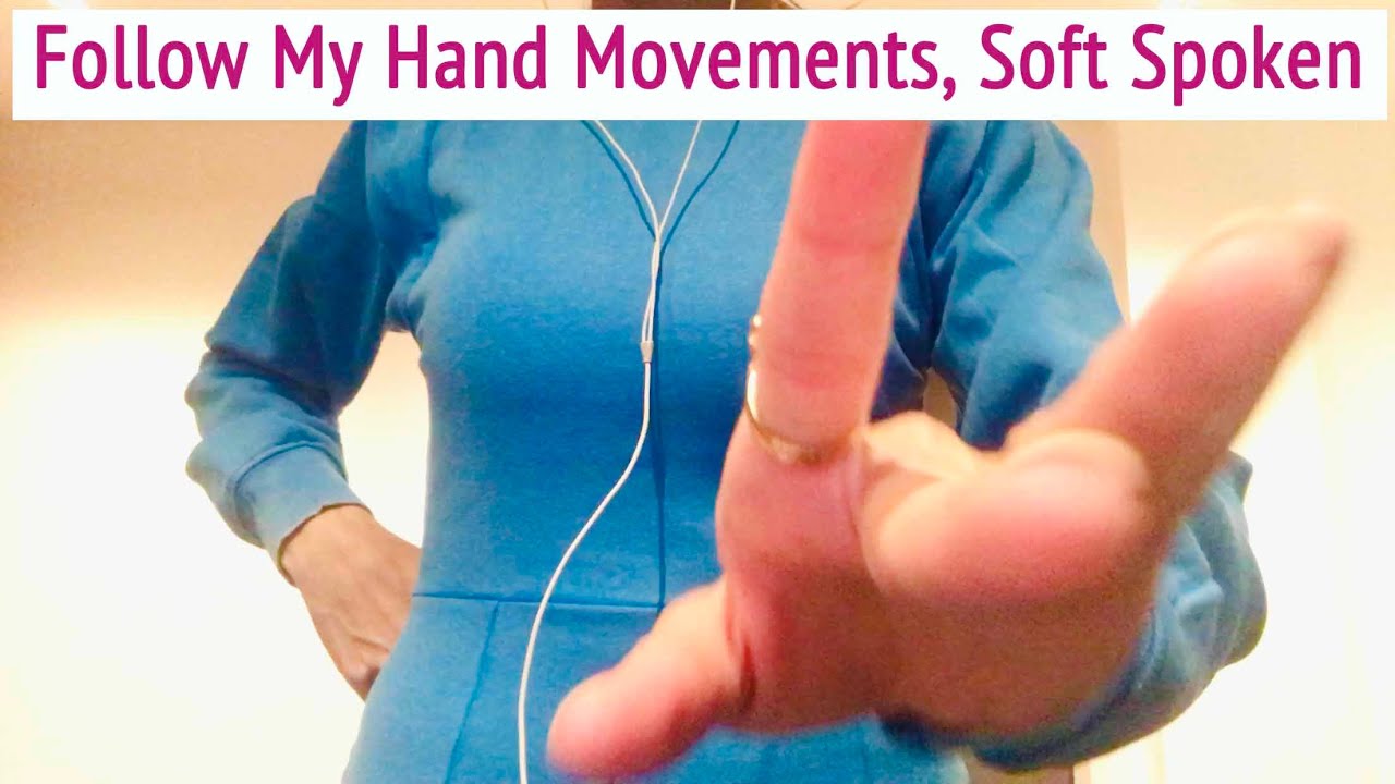 ASMR * Follow my Hand * Tongue Clicking * Shhh Sound * Hand Movements * Soft Spoken * ASMRVilla