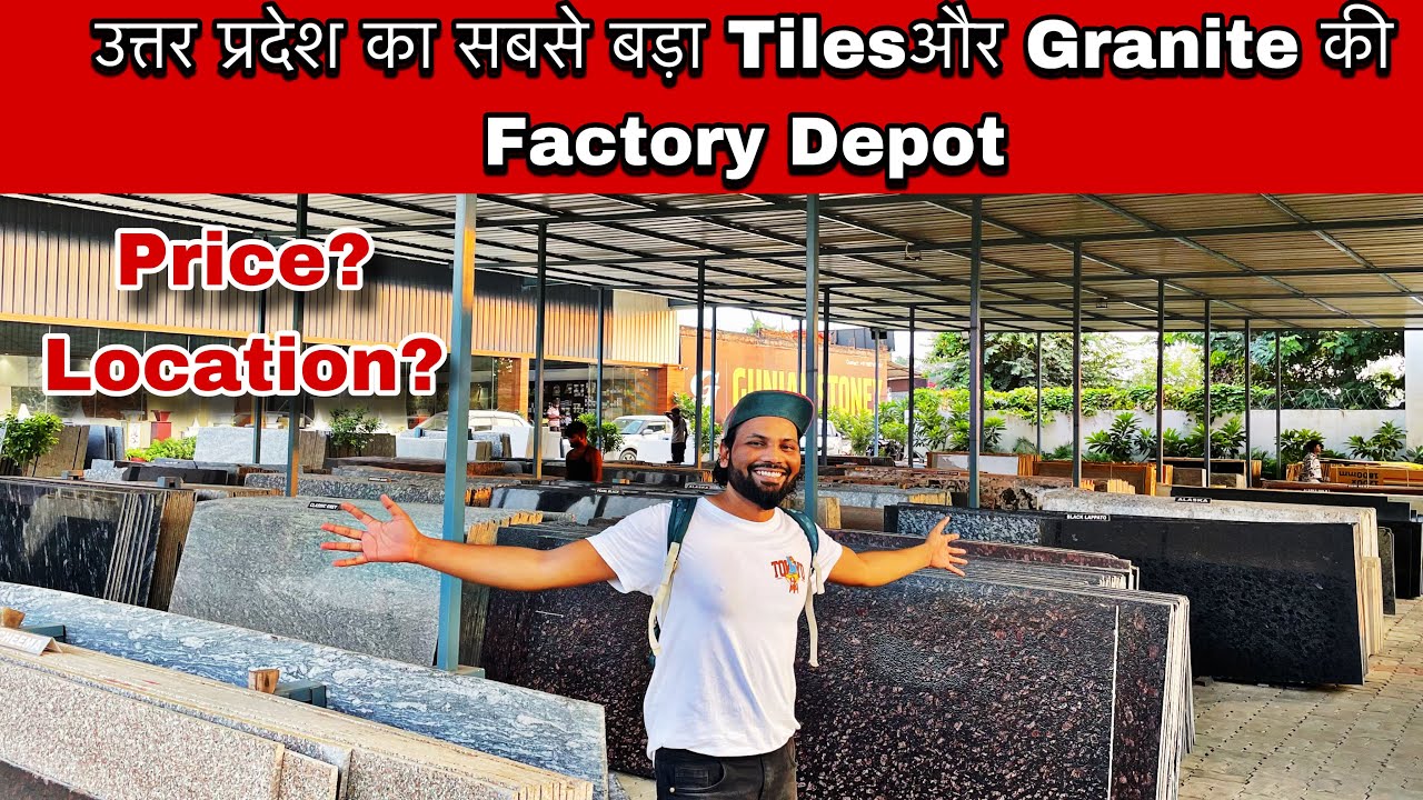 Gunjan Stonex  Lucknow || UP Largest Tiles and Granite Factory Depot