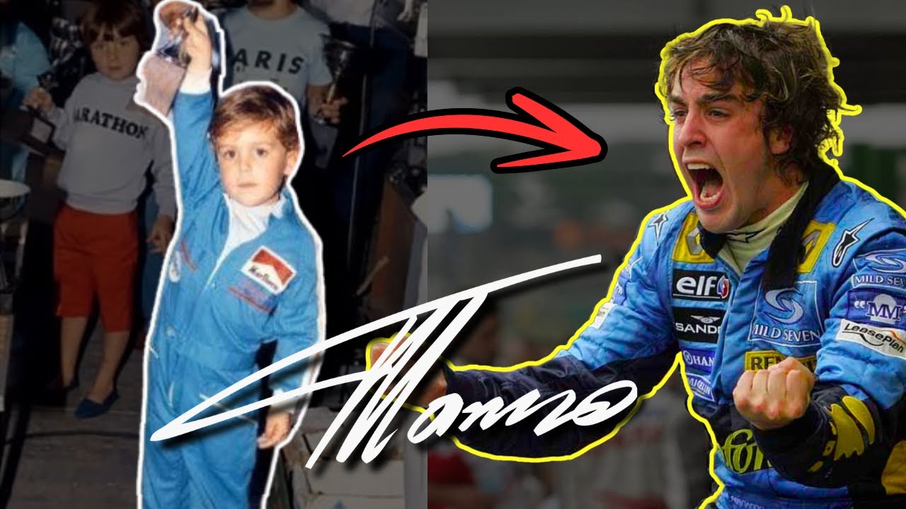 HISTORIA de FERNANDO ALONSO 💥 Del Karting a la F1: Renault, McLaren, Ferrari y los Años de Gloria