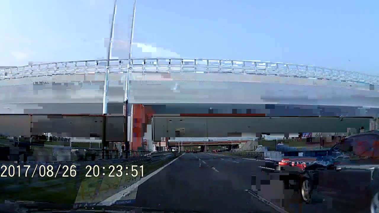 Poland. Подъезжаем к Варшаве по Е  67