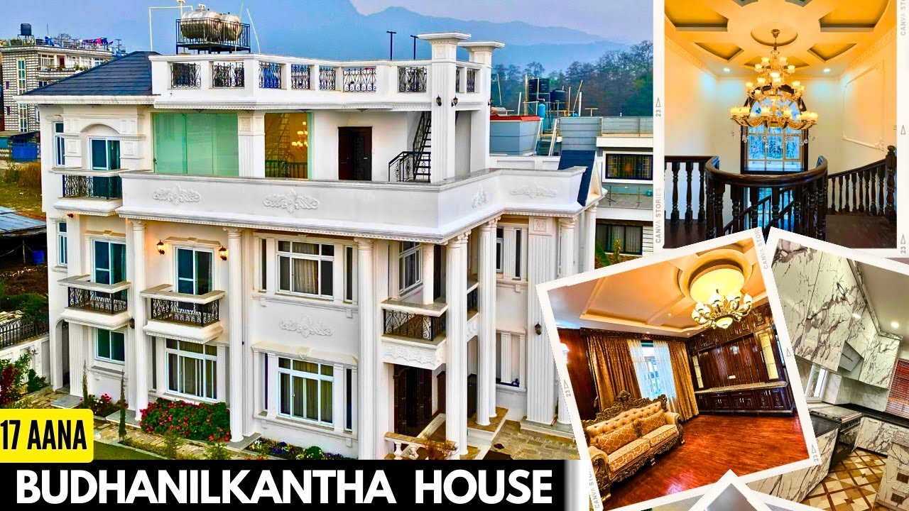 AMAZING LUXURIOUS HOUSE ON SALE AT BUDHANILKANTHA CHYASUNDOLE. NEAR BY AKRITI COLONY.