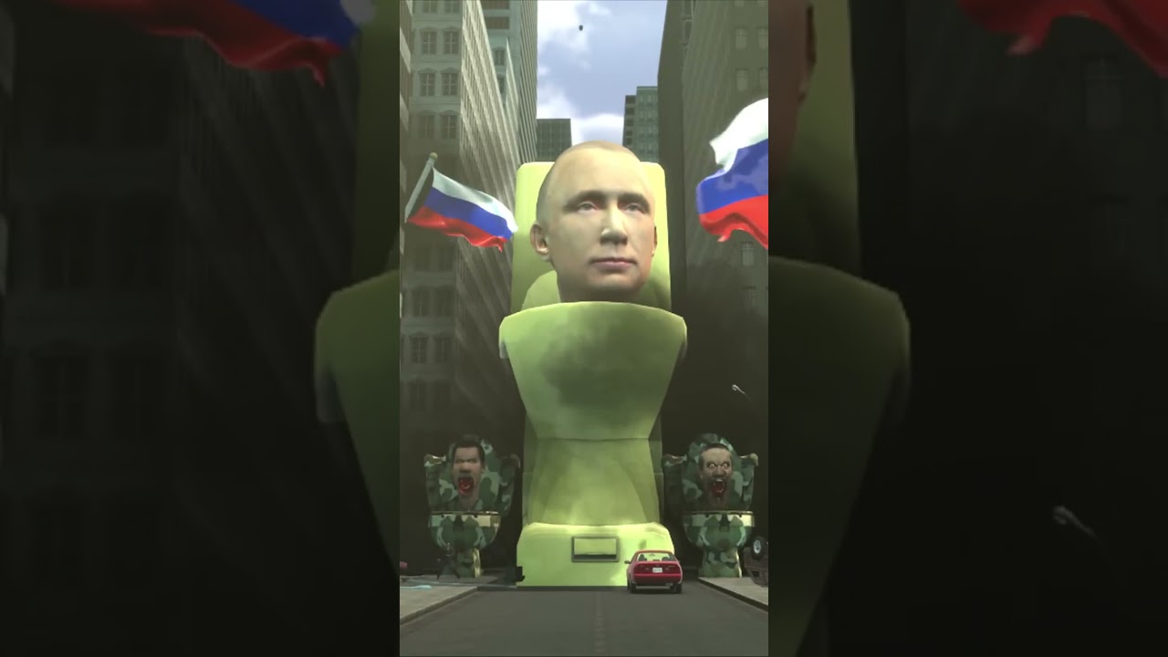 Vladimir Putin - My Heart Is Cold (Skibidi Toilet Version) #skibiditoilet #trending #viral #shorts