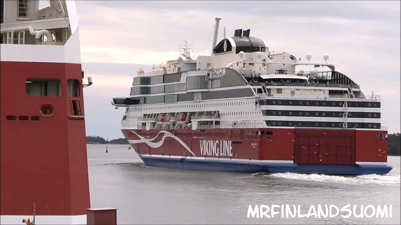 Midsummer traffic to Viking Line Åland 23 06 2024