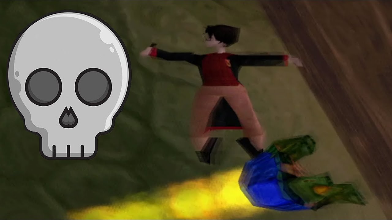 Many Ways to Die in Harry Potter and The Sorcerer's Stone PS1