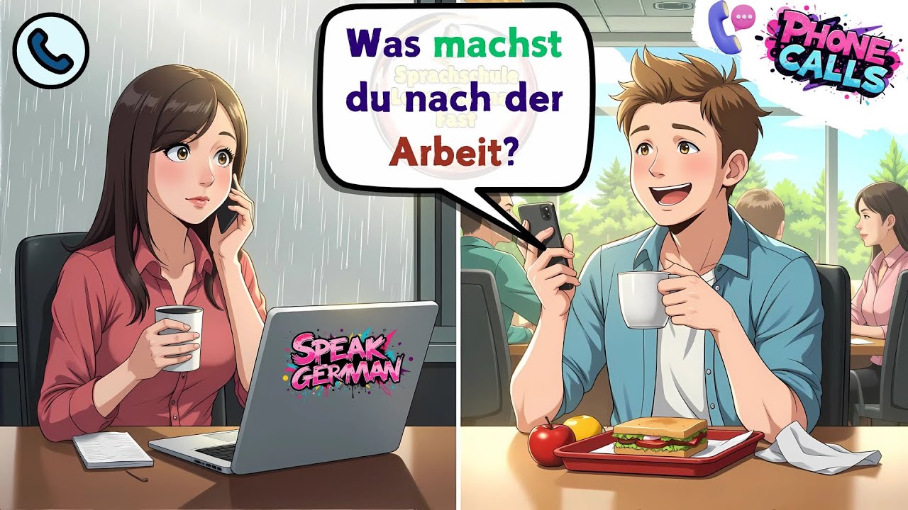 Learn German Phone Calls for Everyday Life 📞🗣️ | Easy Dialogues for Beginners