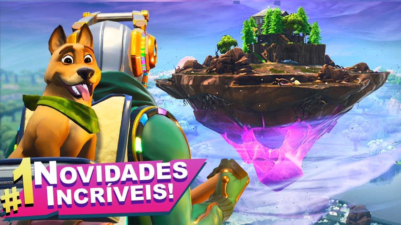 NOVO UPDATE DO FORTNITE! 🔥 - Temporada 6 *Tenha um Cachorrinho*  🐕