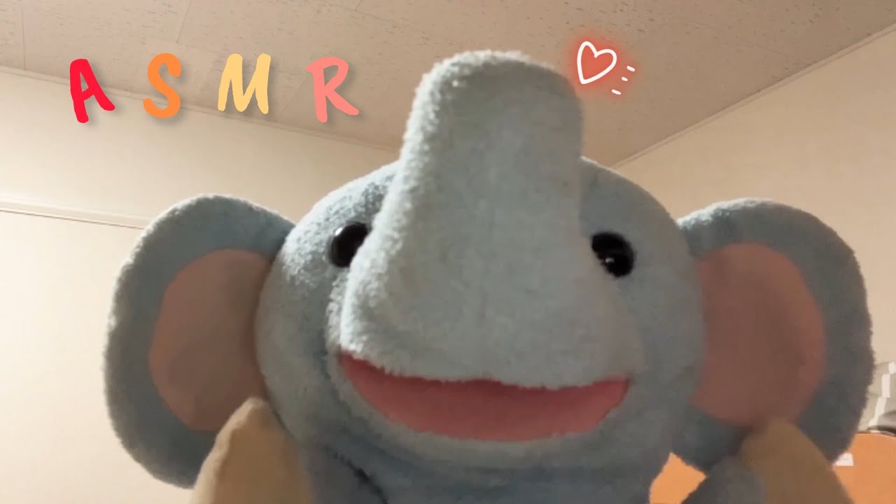 ASMR that warms your heart💝~puppet does your makeup!