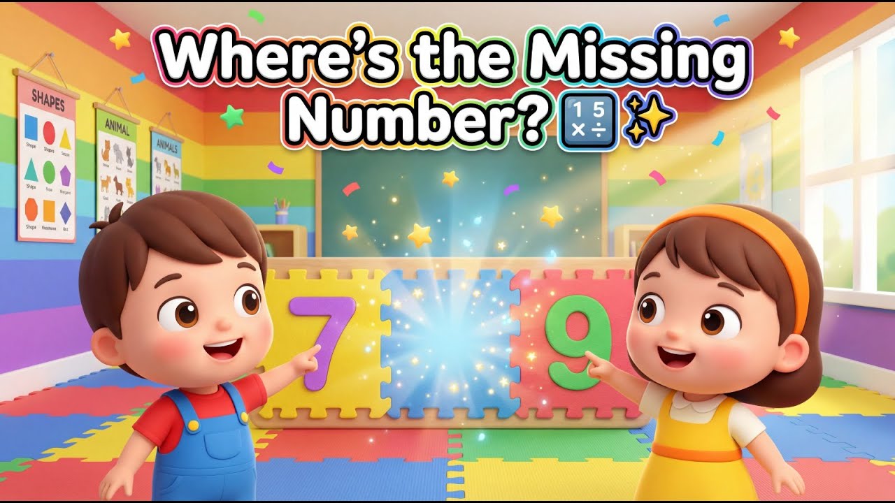 Find the Missing Number | Fun Counting 1–100 for Kids | kids educational video | toddler song