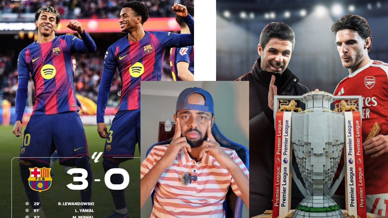 Wacdarihii cawa ee Barça iyo arsenal xitaa chealsea yamal goal uu dhaliye le ila palmer liverpool 