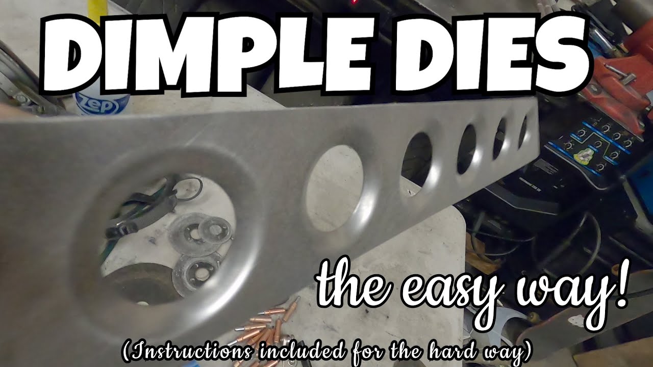 Dimple Dies 101 - How the heck you make those things?