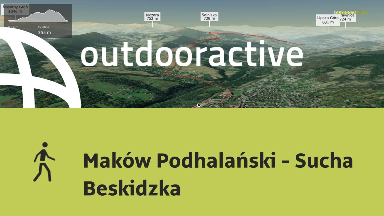 hike in the Carpathians region: Maków Podhalański - Sucha Beskidzka