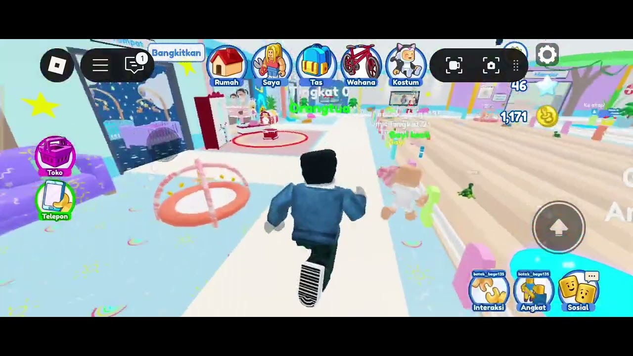 Roblox - Umi Qania jadi bayi ???!!🙄😧🫡