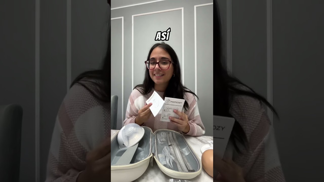 Cómo usar MOMCOZY M5 extractor de leche EN ESPAÑOL