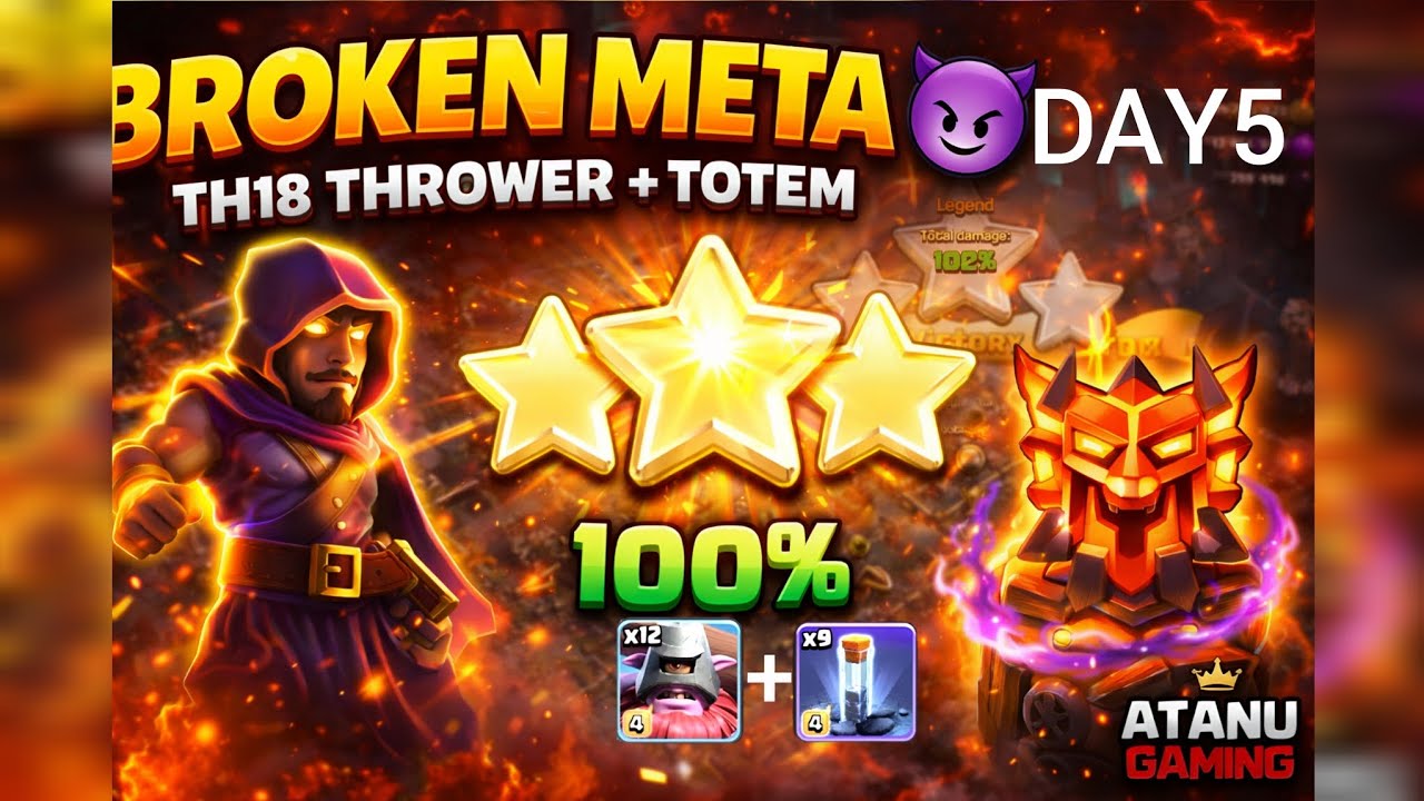 Thrower + Totem Attack | Legend Rank push | March season Day05 !