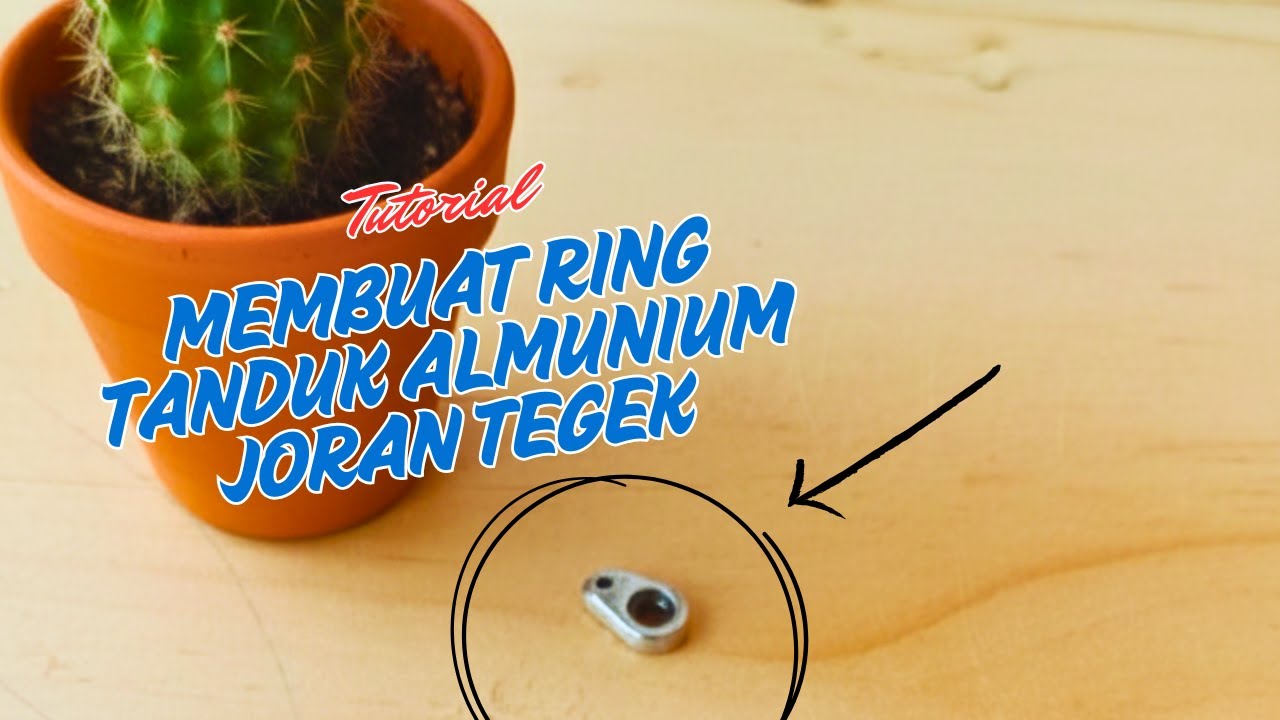 Cara membuat ring tanduk almunium untuk joran tegek