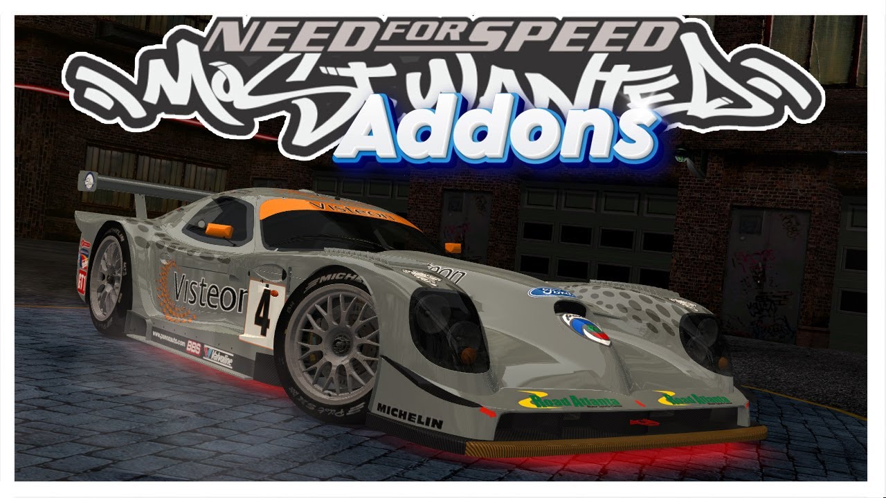 Panoz Esperante GTR-1 (1997) • Addons Cars Gameplay • NFS Most Wanted 2005 PC
