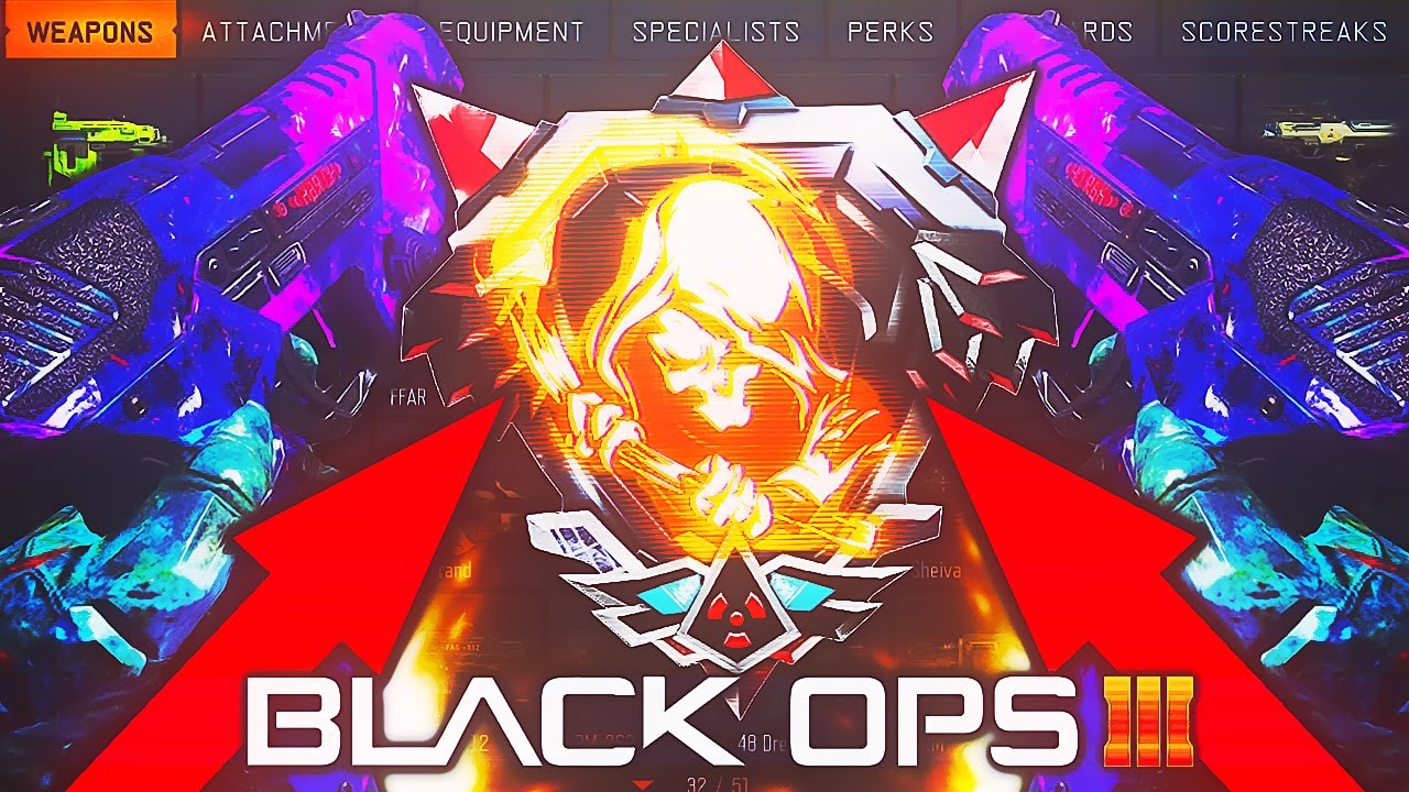 NUCLEAR with EVERY WEAPON in BLACK OPS 3! Pt. 1! KN-44, XR-2, HVK, ICR, and KUDA!