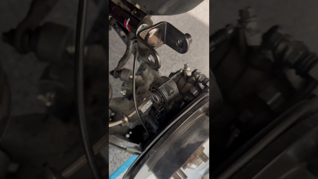 The thrill of conquering the install: RSX Rear Knuckle Bushing success 