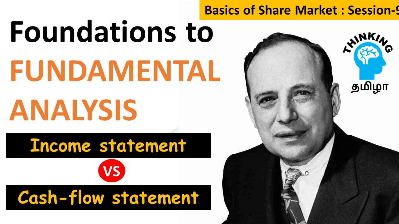 Basics of fundamental analysis | Income statement & Cashflow statement | share market in Tamil