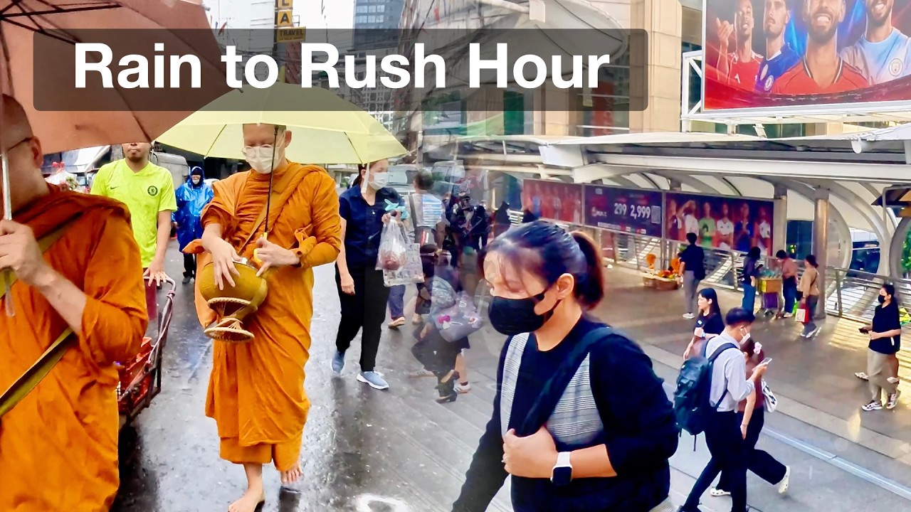 Silom Morning Markets & Bangkok Commute