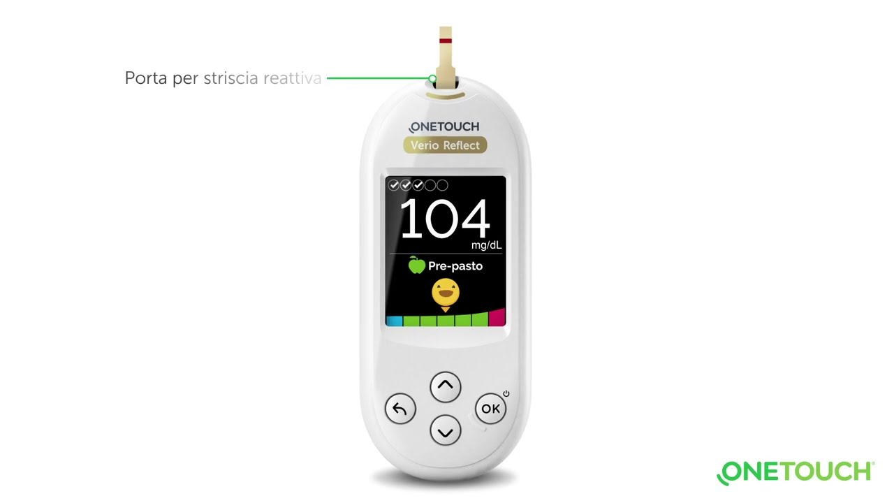 Come impostare il glucometro OneTouch Verio Reflect