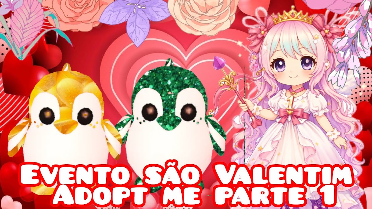Evento de são Valentim no adopt me parte 1)  ♥️💘🥰♥️💘🥰🌺🌺