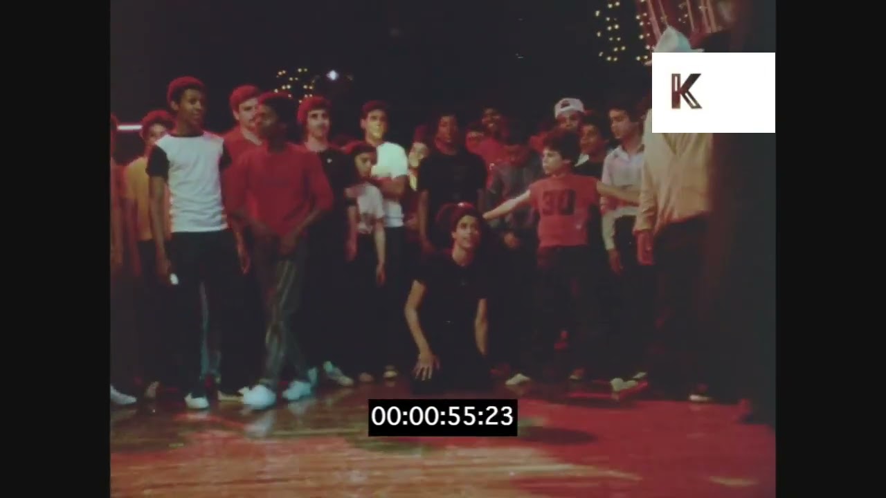 1980s Rocksteady Crew And Dynamic Rockers Breakdancing   Premium