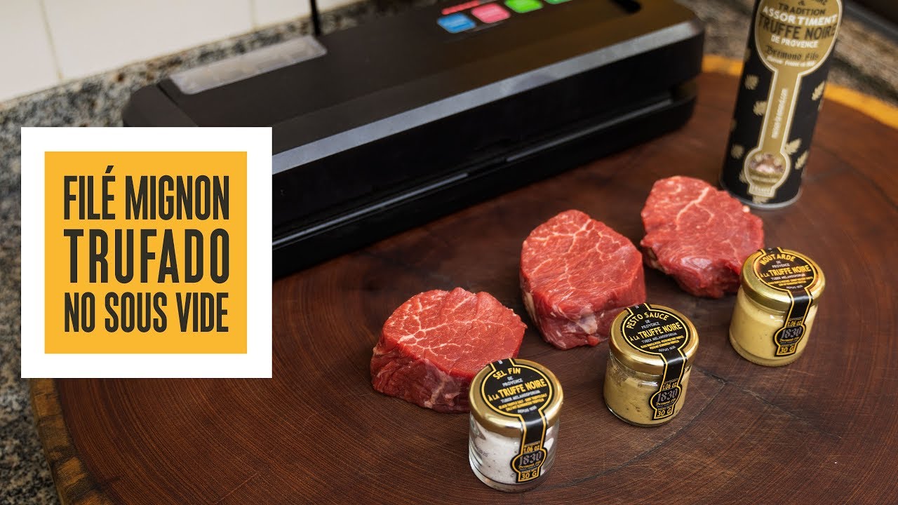Filé Mignon com temperos Trufados no Sous Vide | Só Vide #224