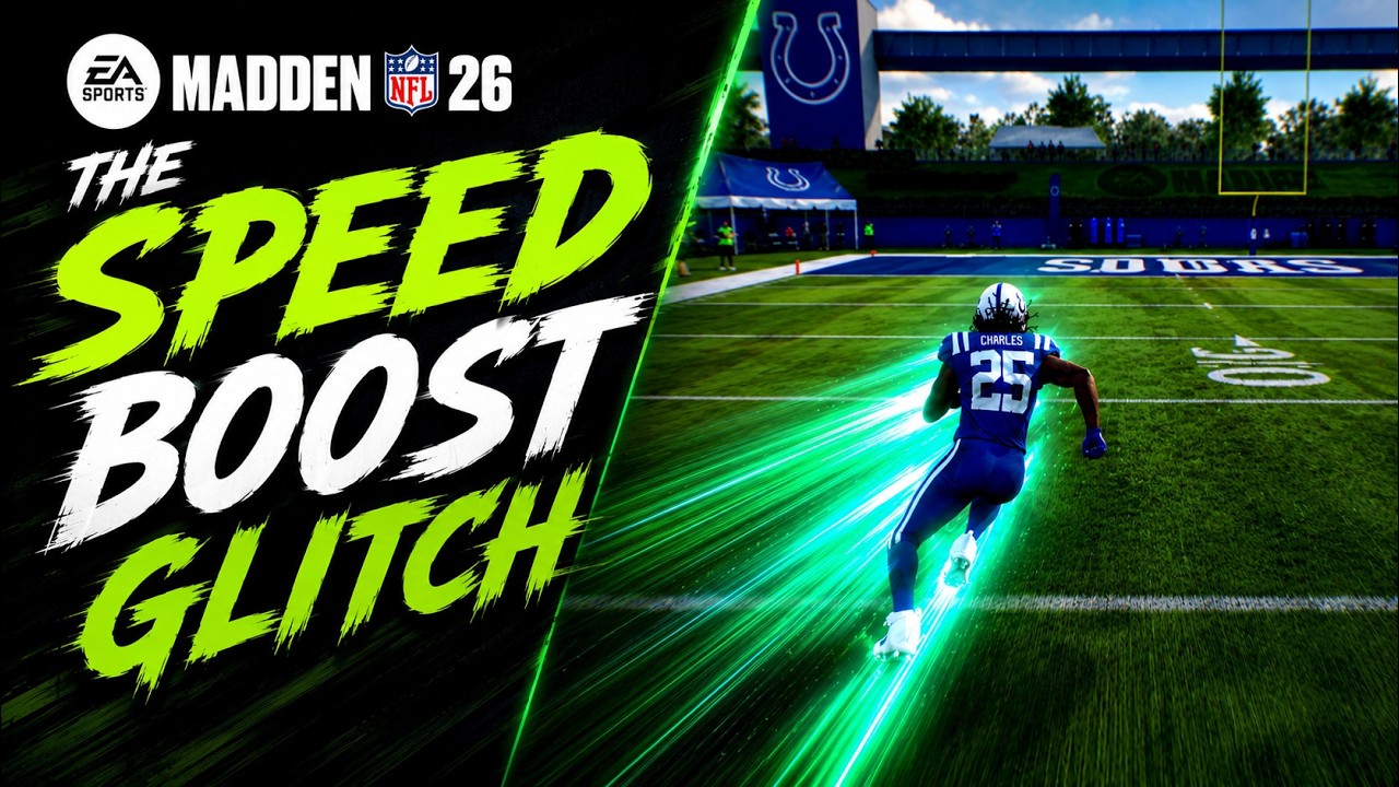 Как сделать глитч на ускорение (спидбуст) в Madden 26! (Полный гайд)