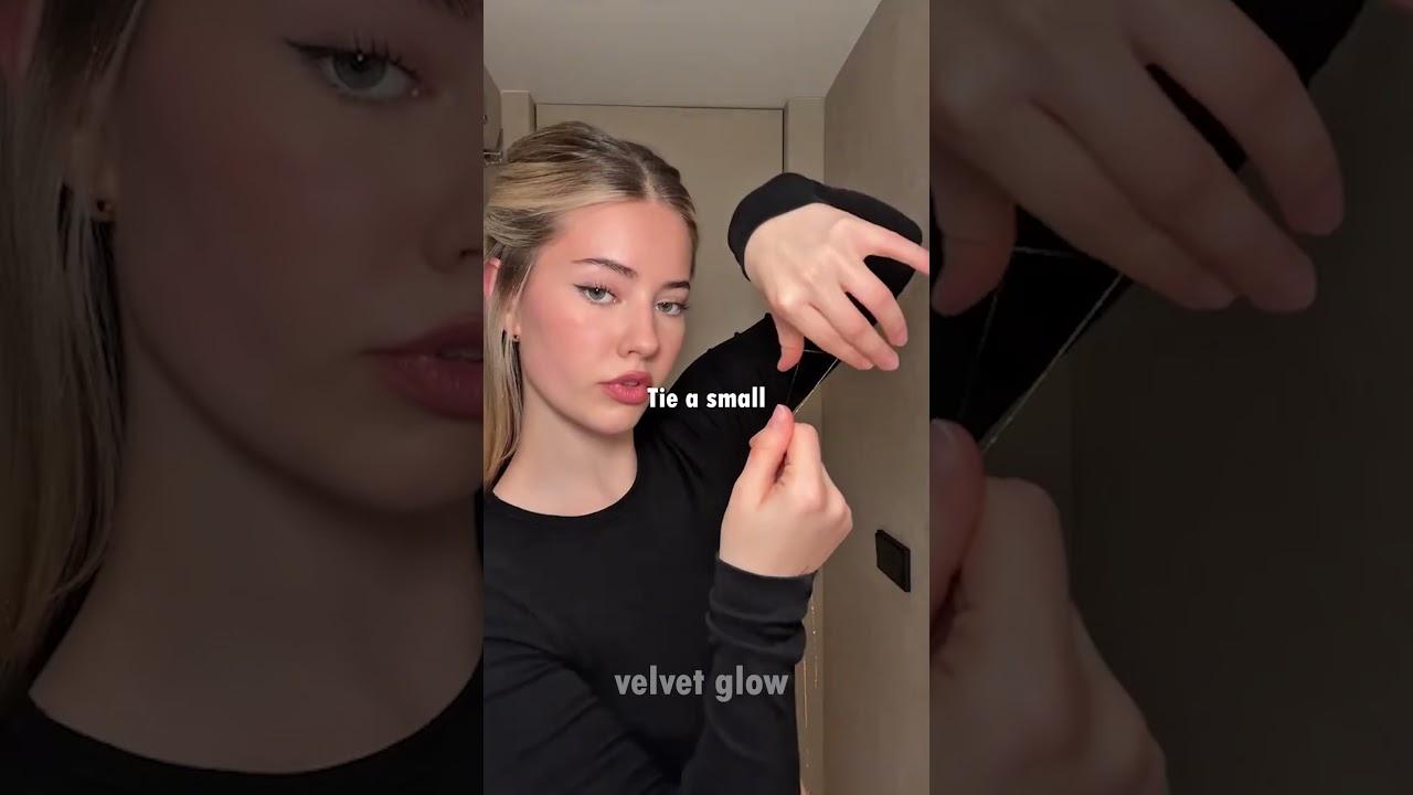 ✨ How to Add Hair Tinsel for Instant Glam  Step by Step Tutorial! 🎀