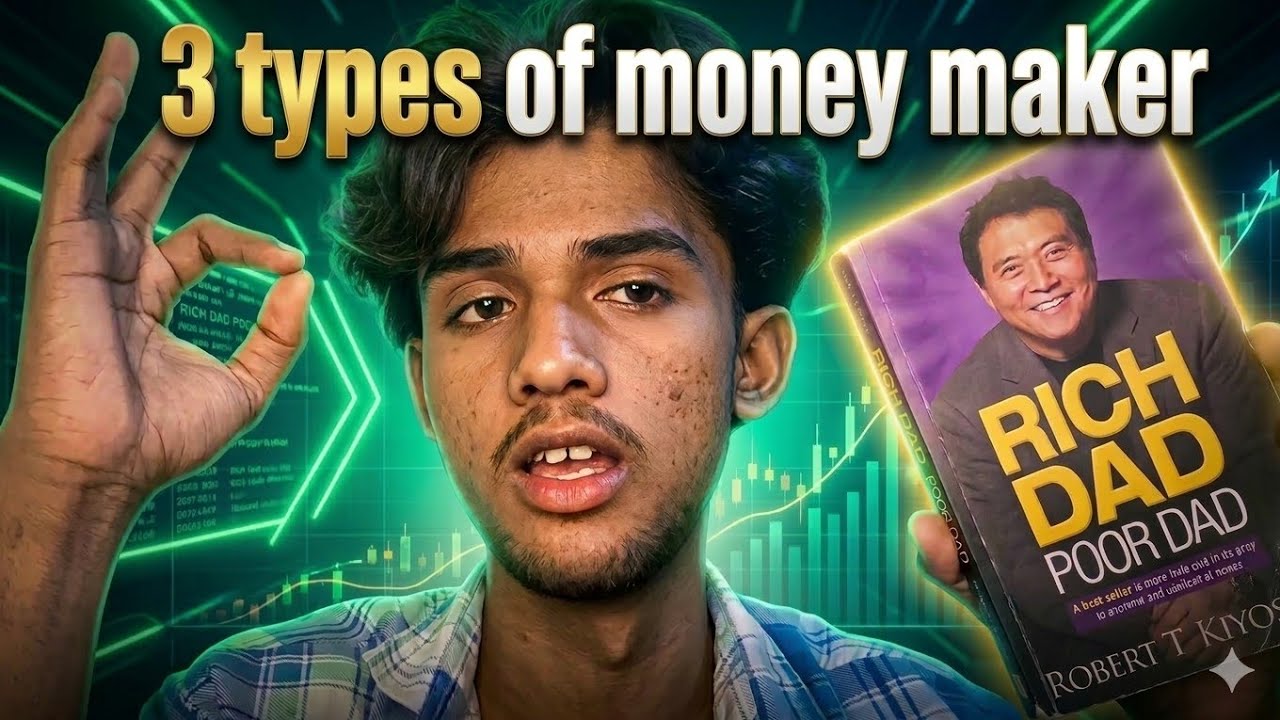 “I Learned 3 Money Lessons from Rich Dad Poor Dad 💰 | 99% People Never Reach the Third Level 🚀 | 