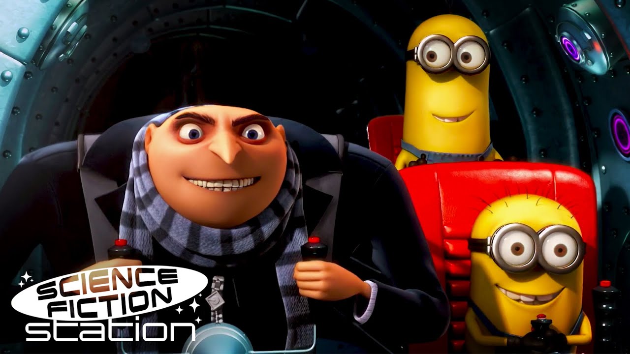 Gru & Vector Battle For The Shrink Ray | Despicable Me (2010) | Science Fiction Station