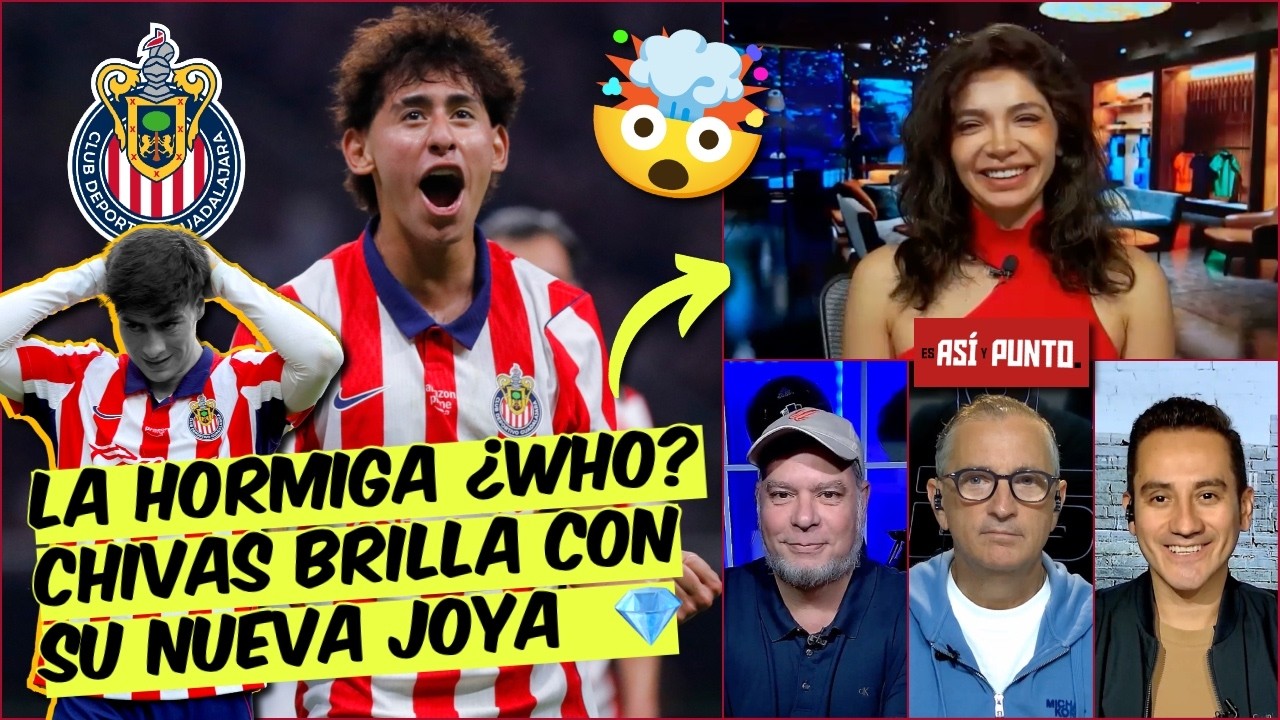 Santi Sandoval HACE OLVIDAR a la HORMIGA GONZ&Aacute;LEZ en CHIVAS que YA ES CANDIDATO | Es As&iacute; y Punto