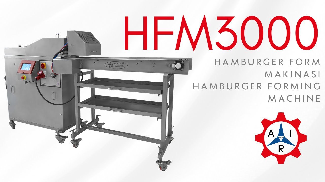 HFM-3000 Hamburger Form Makinası | Hamburger Forming Machine