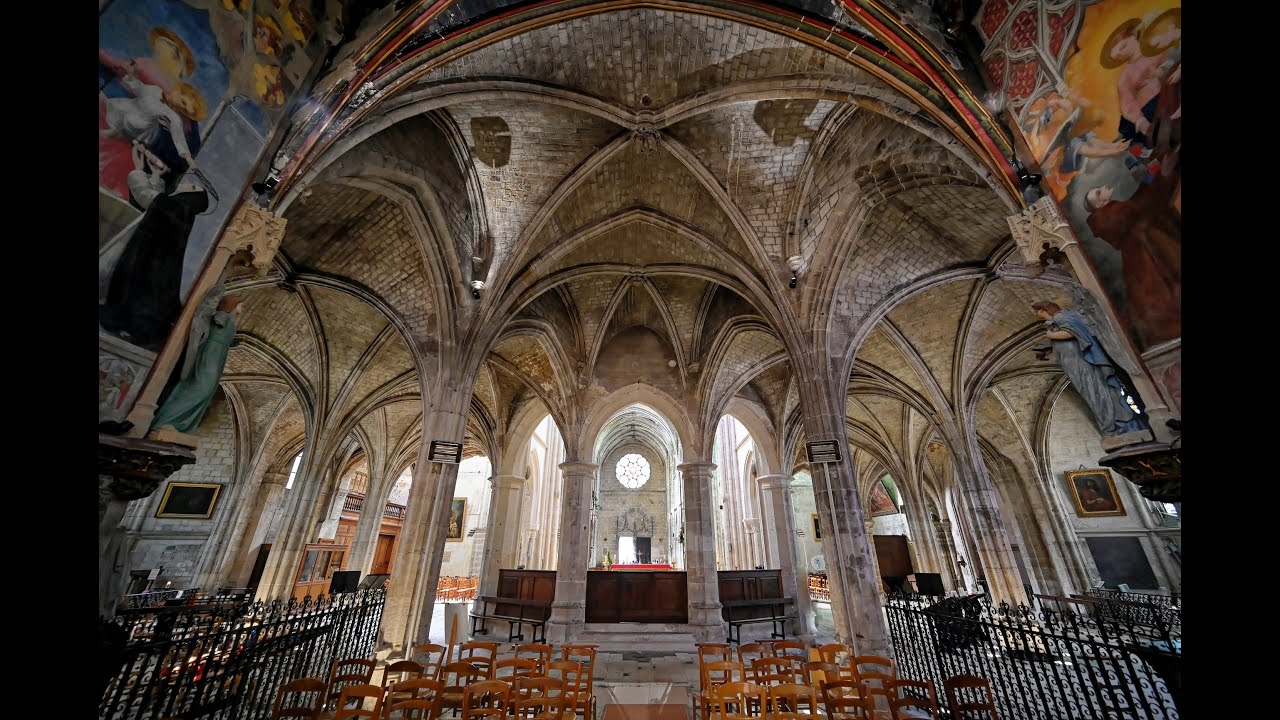 l'Eglise Saint Pierre de Dreux, la Saint Fiacre 4K - Région Centre-Val de Loire - France