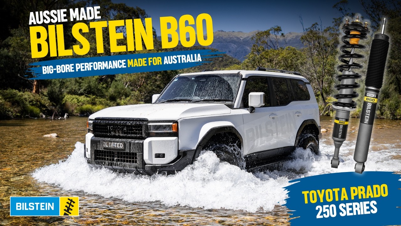Bilstein B60 Lift Kit for Prado 250 – Aussie-Made, Big-Bore Suspension!