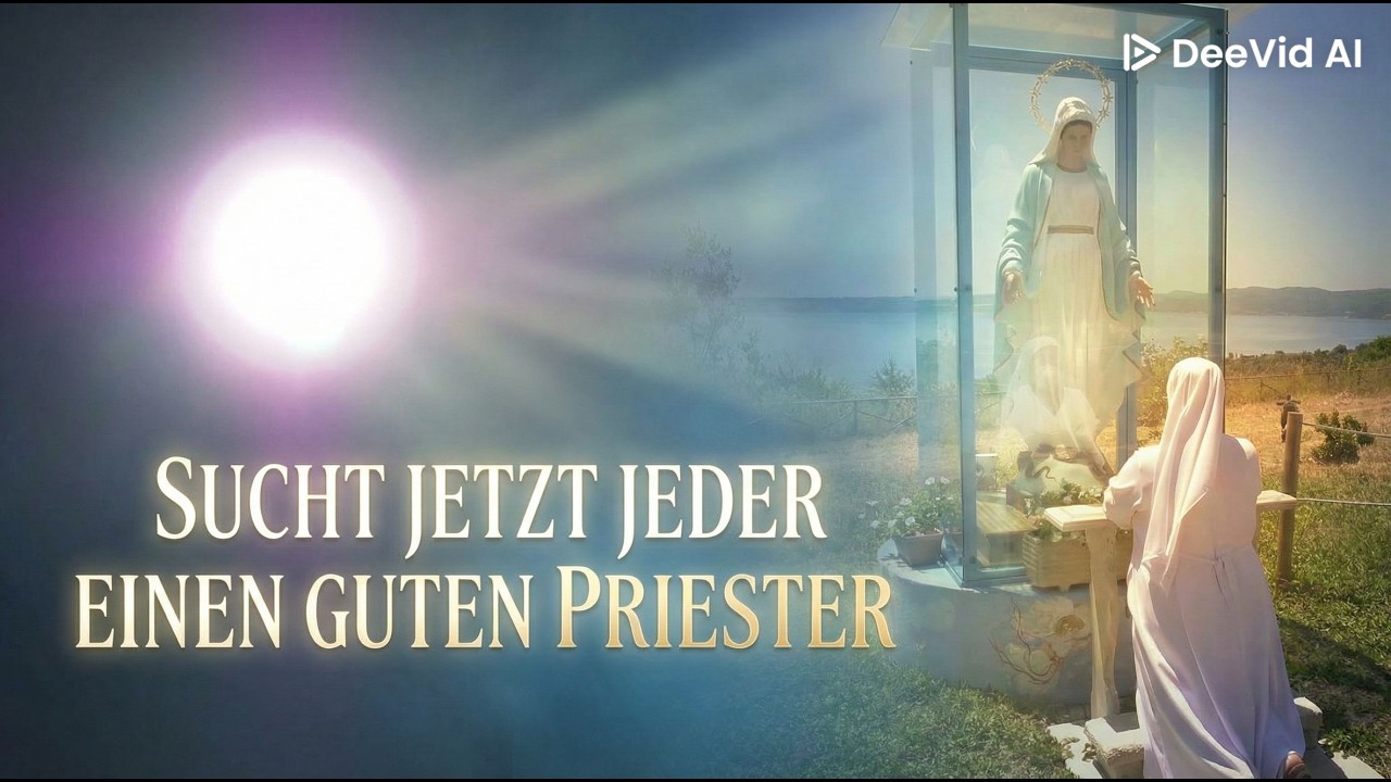 SUCHT EUCH JETZT EINEN GUTEN PRIESTER - Prophetin Gisella Cardia