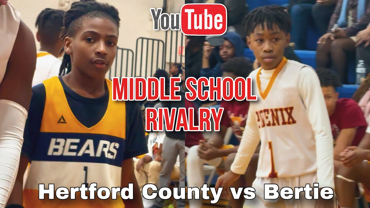 Intense Rivalry 😳 Bertie Middle School vs Hertford County
