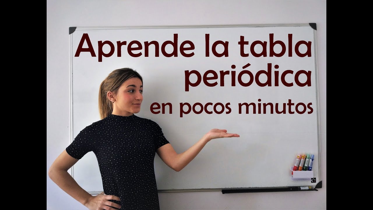 Aprende la TABLA PERIÓDICA en 7 minutos