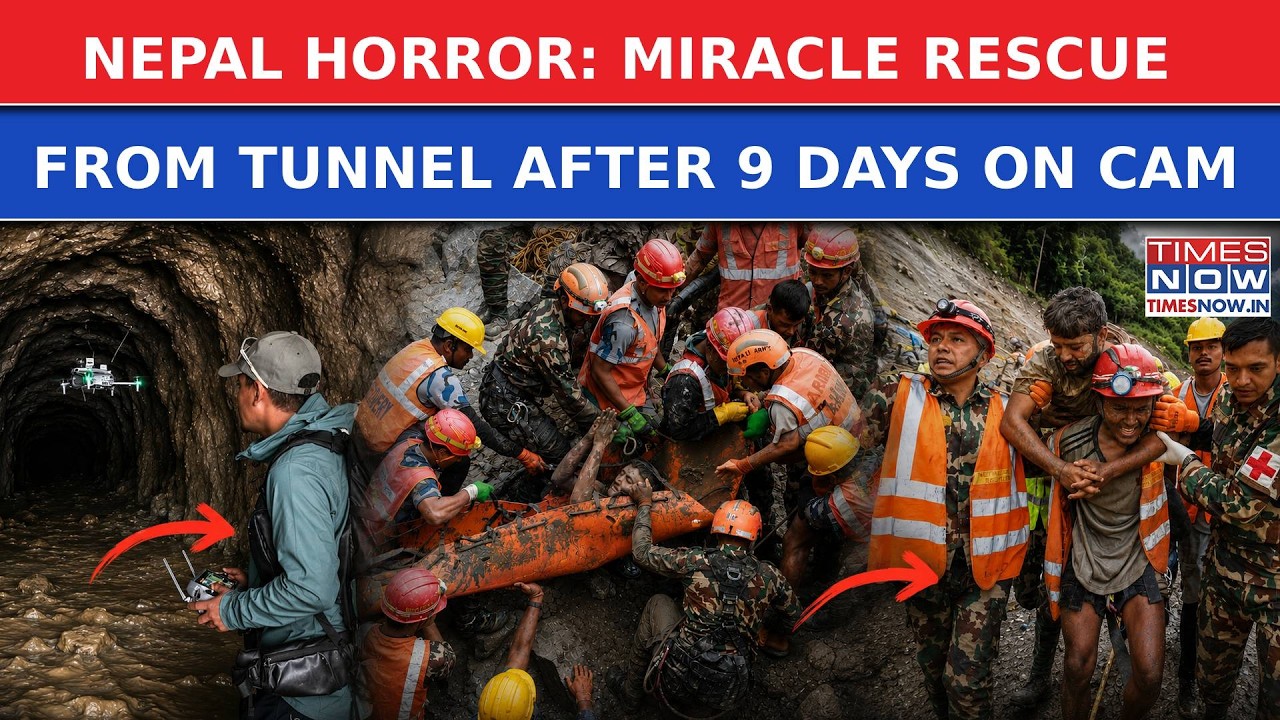 Nepal Flood Horror Inside Tunnel: Trapped Workers Cheat Death, Miracle Rescue After 9 Days By Army
