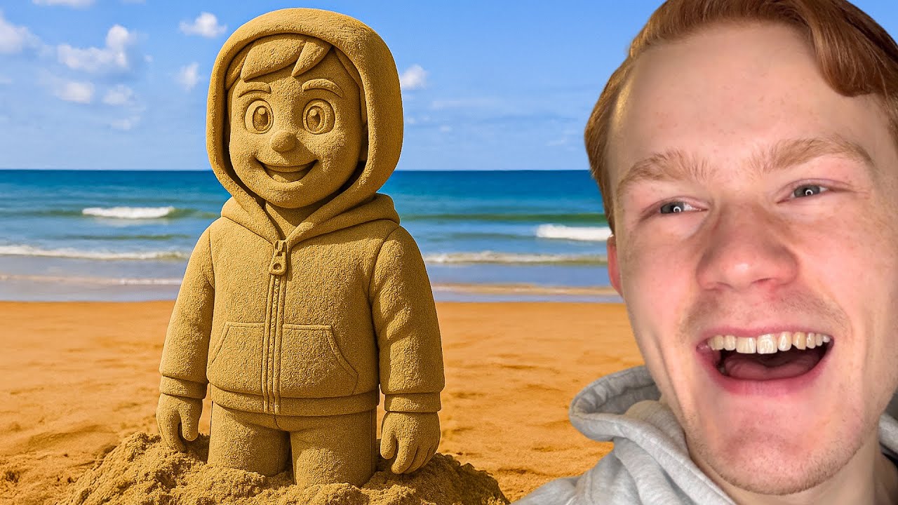 Perik Förvandlades Till En SAND STATY!