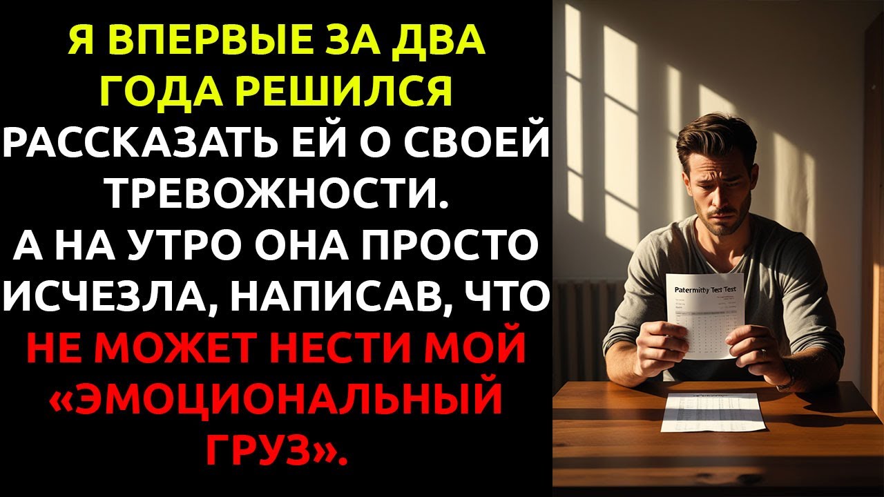 Я ВПЕРВЫЕ открылся своей девушке — а утром она ИСЧЕЗЛА, оставив одно сообщение.