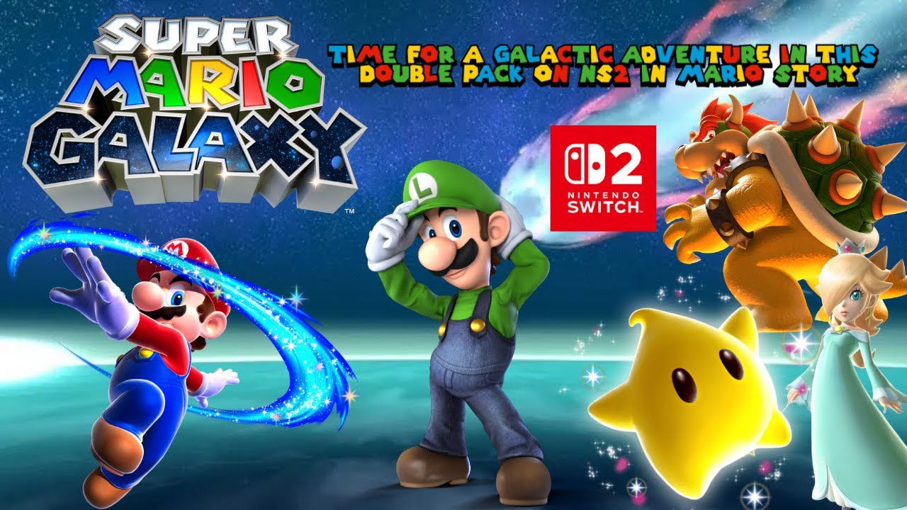 Super Mario Galaxy (Switch 2) Live Stream Playthrough Part 2 The Post Game & Finishing Mario's Story