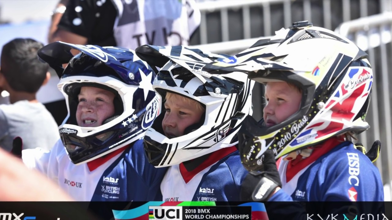 Harry age 8, week in Baku for BMX World racing champs 2018