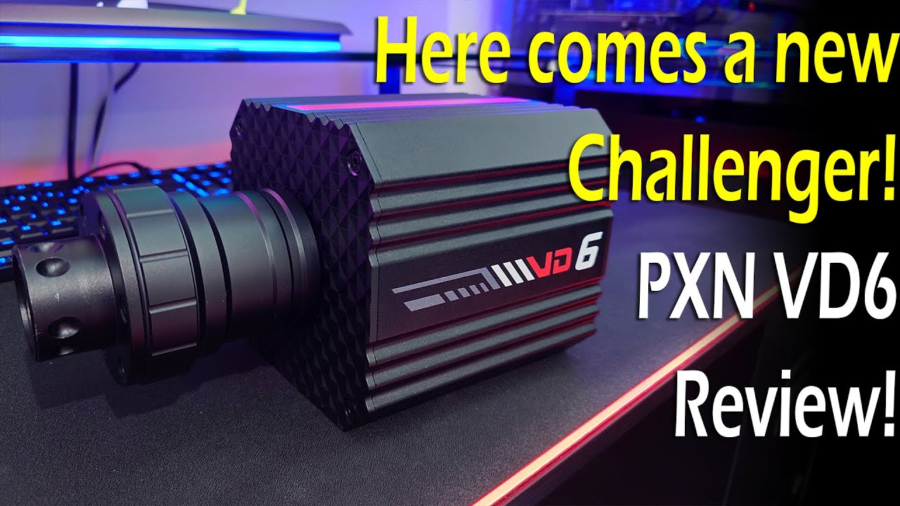 PXN VD6 Direct Drive Base & W DS R2 Wheel Review