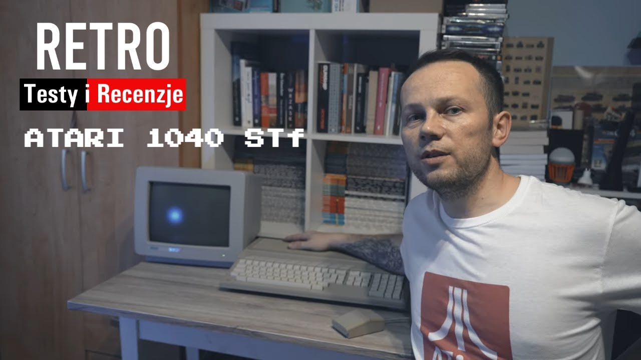 Kupiłem ATARI 1040 STf !!! Z Holandii :) #atari #retro