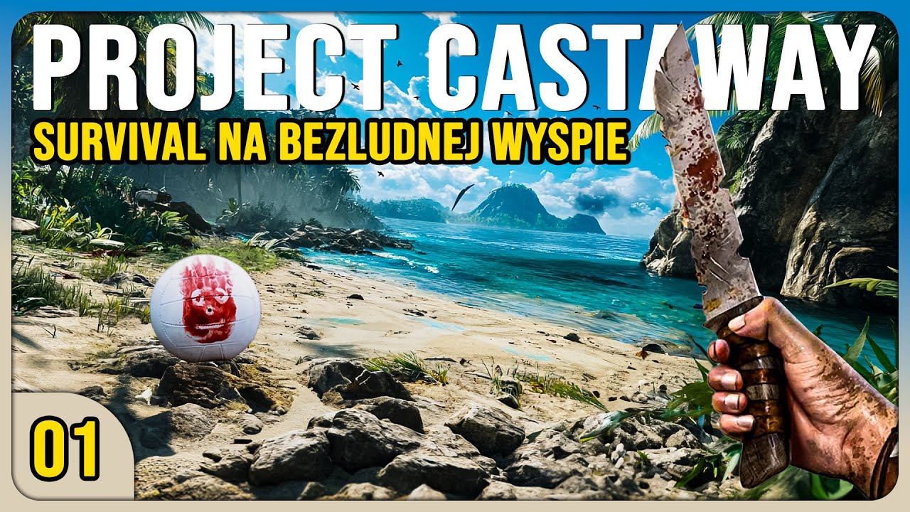 MOGĘ POCZUĆ SIĘ JAK TOM HANKS! | Project Castaway #1 Gameplay PL